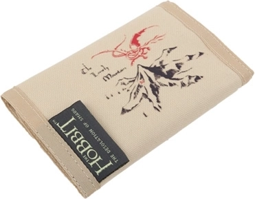 textiele portemonnee Hobbit met Midden-aarde-motief