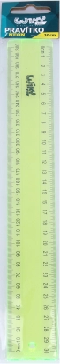 Transparent Neon Ruler 30 cm