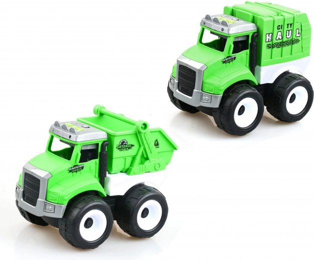 Cleaning truck with lights and sounds 16.5 cm