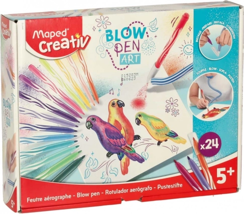 Maped Creativ Blow Pen Art 24 Colors