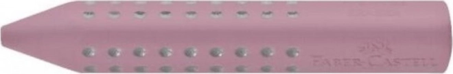 Triangular Eraser Grip Pink Faber-Castell