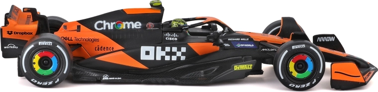 authentic McLaren MCL38 replica in 1:43 scale