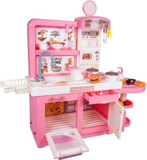 Cooking sounds and safe steam