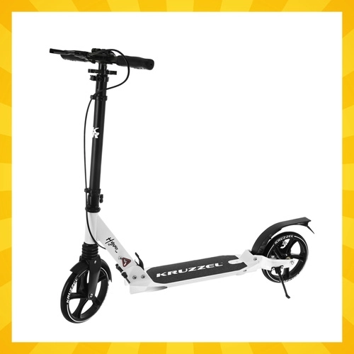 Large 200 mm wheels and ABEC-9 bearings for a smooth ride