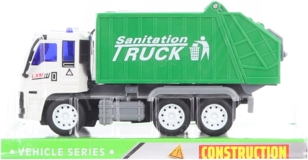 Friction-Powered Garbage Truck
