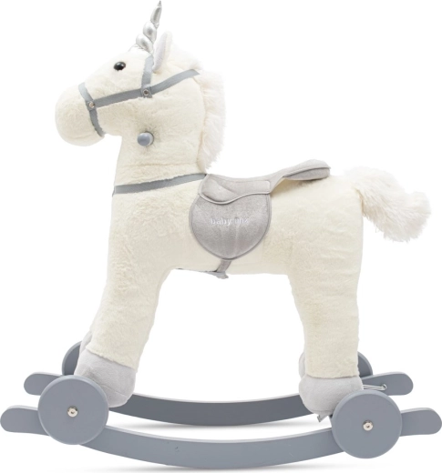 Soft plush and comfortable handle with footrests