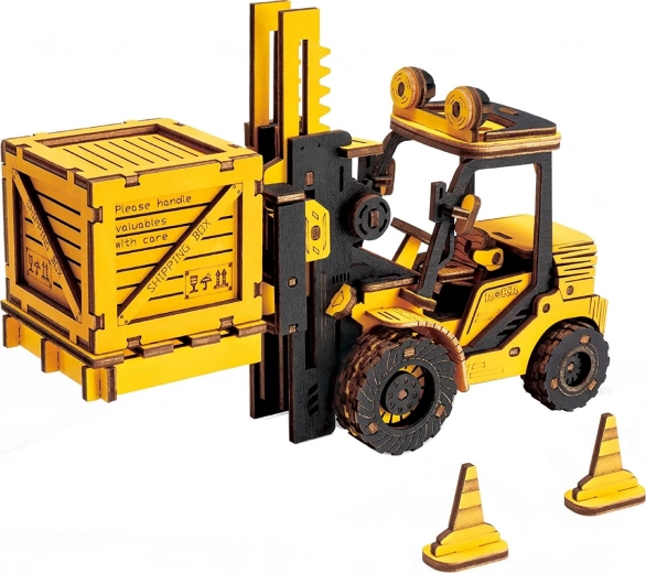Wooden 3D Puzzle Forklift ROBOTIME