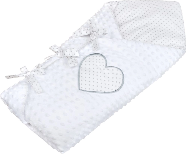 Secure swaddling with three bows