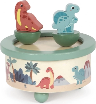 Little Foot Music Box with Dinosaurs