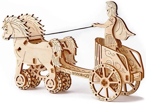 Autentický římský válečný vůz