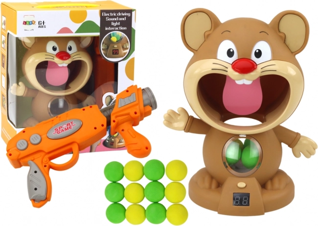Hamster jeu de tir Handgun Balls