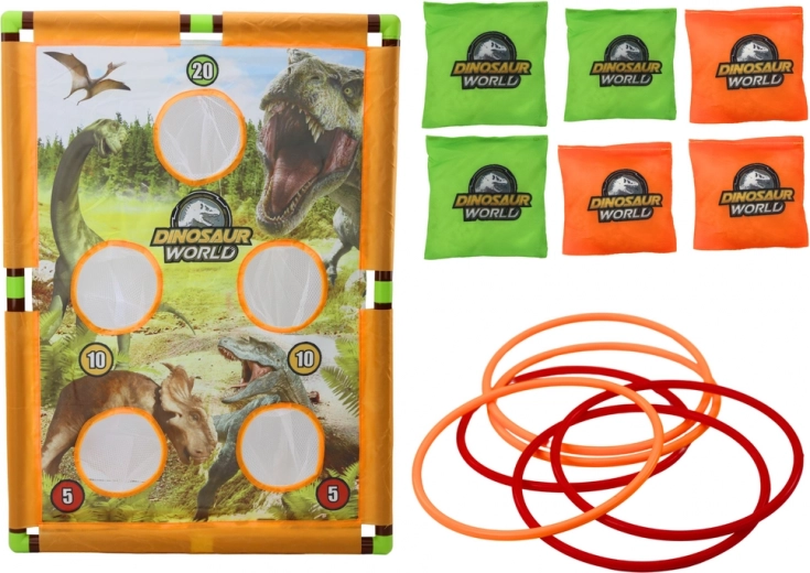 Cible multicolore avec comptage des points