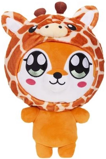 Aftagelig giraf-hættetrøje til motorisk udvikling