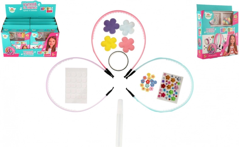 Set creativo per realizzare cerchietti per bambini