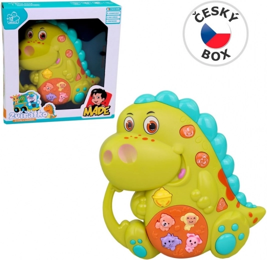 Dinosaur Piano with Light and Sounds