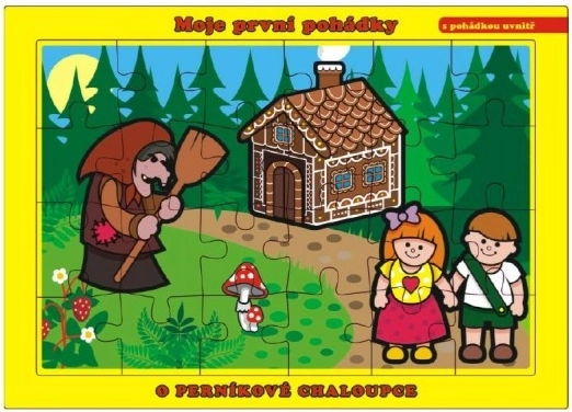 Puzzel Peperkoekhuisje 24 stukjes