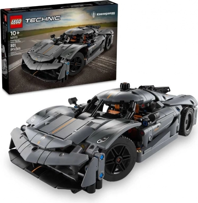 Technic Koenigsegg Jesko Absolut – gray hypercar for kids 10+