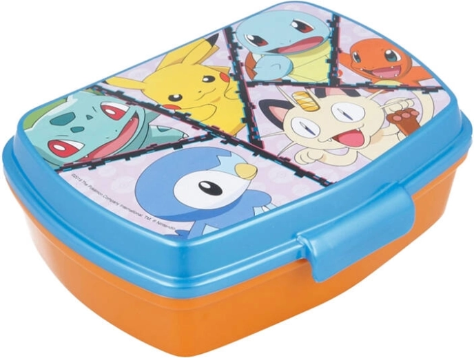 Stor Pokémon Lunch Box 750 ml, orange-blue