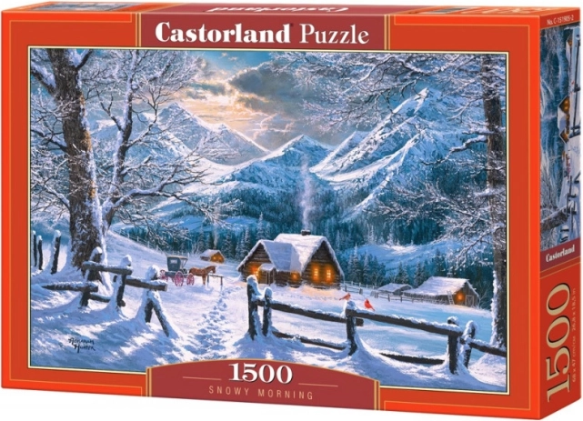Puzzle Castorland 1500 pieces Snowy Morning