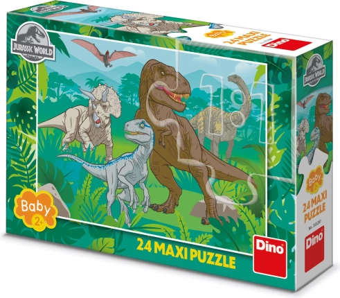 Dino Puzzle Jurassic World Maxi 24 Pieces
