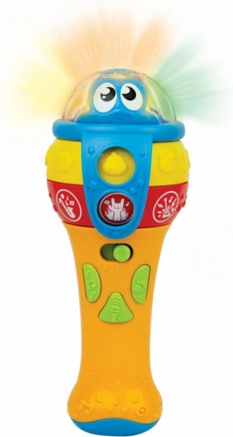 Interactive Children's Microphone with Light and Sound Effects