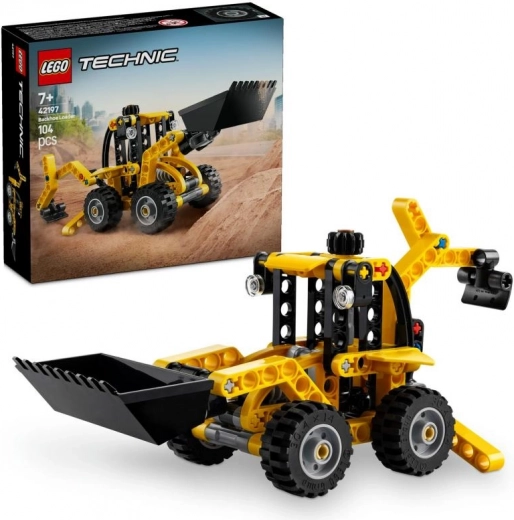 Lego Technic Wheeled Backhoe Loader 42197