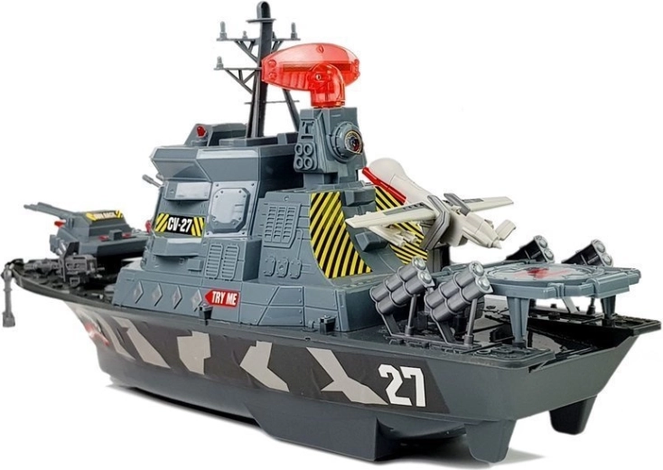 Luci, suoni e radar rotante