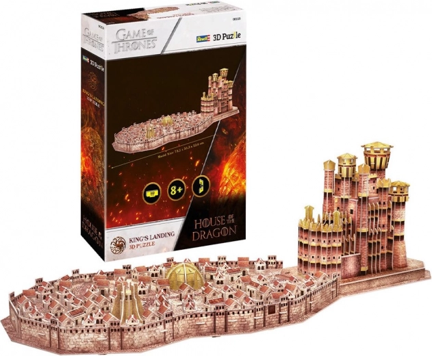 Revell 3D Puzzle House of the Dragon: King’s Landing, 262 pieces