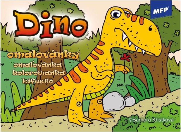 MFP Dinosaur Coloring Book A5