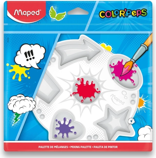 Paleta na farby MAPED Color'Peps, 6 jamiek