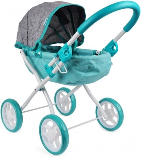 Lehký kovový rám a pěnová kola