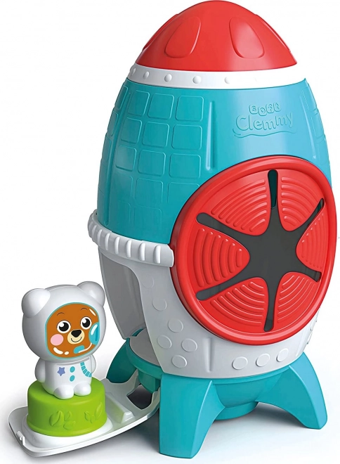 Soft sensory box Space Rocket with blocks Soft CLEMMY
