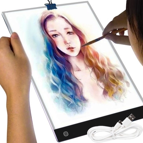 ultra-thin A4 LED light pad for drawing with USB power
