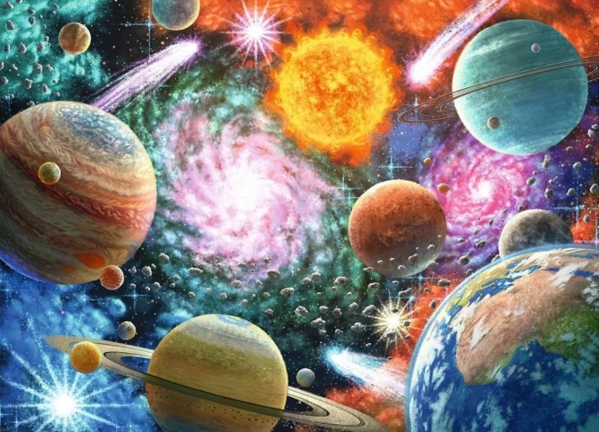 RAVENSBURGER Puzzle In Space XXL 100 pieces