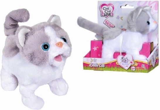 Chaton en peluche interactif CHICHI LOVE 15 cm
