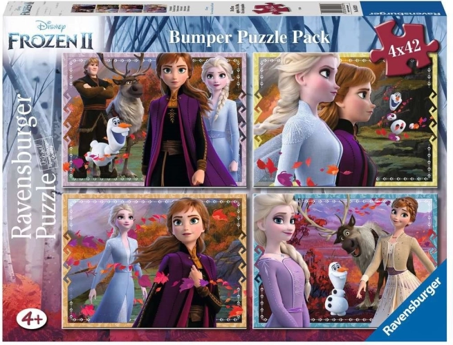 Puzzle Frozen 2: Destiny Awaits 4 x 42 pieces