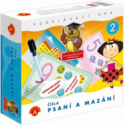 Pexi pisanje i brisanje – brojevi za djecu