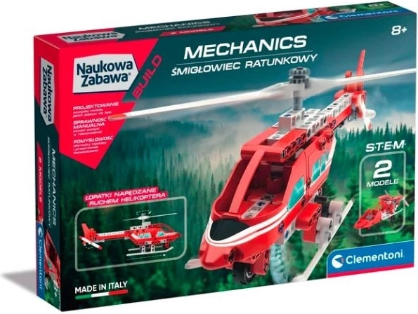 Mechanics Lab Building Set – Rescue Helicopter and Hovercraft