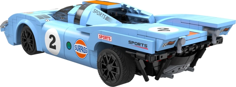 Snelle racer op schaal 1:20