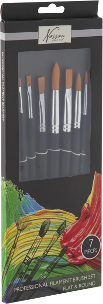 Painting Brush Set, 7 pcs