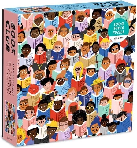 Galison Puzzle Book Club 1000 Pieces