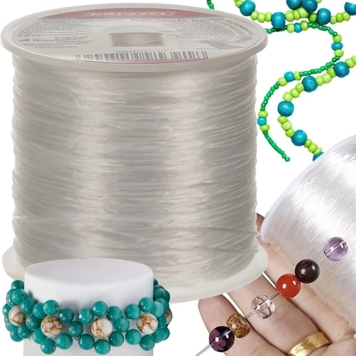 Elastic Band for Bracelet Making 40 m Kruzzel