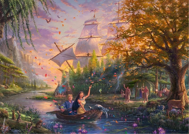 Pocahontas Puzzle 1000 Pieces SCHMIDT
