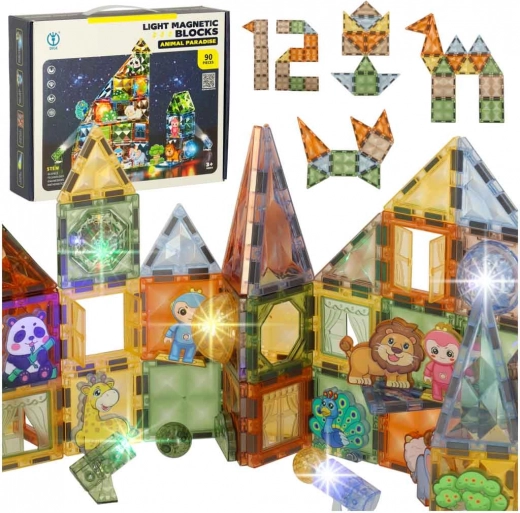 Illuminating Magnetic Cubes for Kids