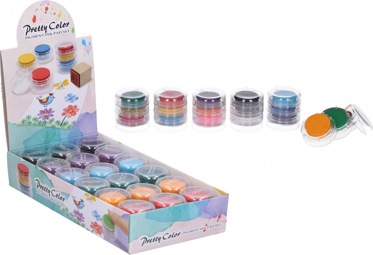 3-in-1 Stamp Pad – Three Colors in One