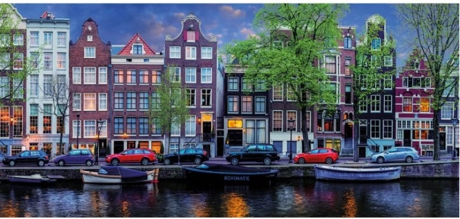 Panoramic Puzzle Amsterdam 636 Pieces