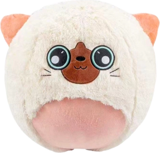 Peluche douce et adorable design de chat