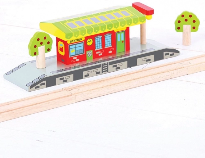 Bigjigs Rail landligt station