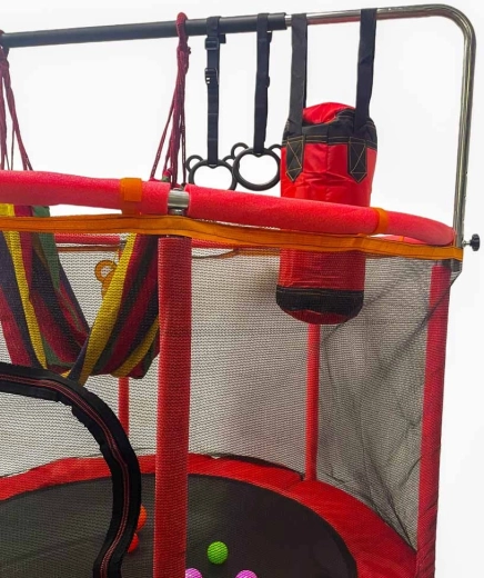 Hamac, sac de frappe et poignées d’entraînement