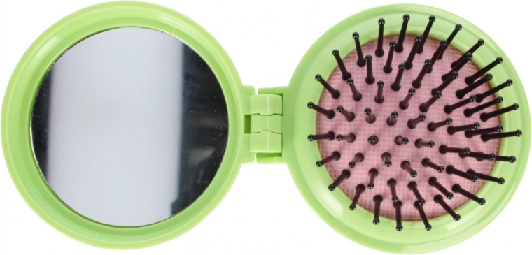 Brosse et miroir en un seul produit